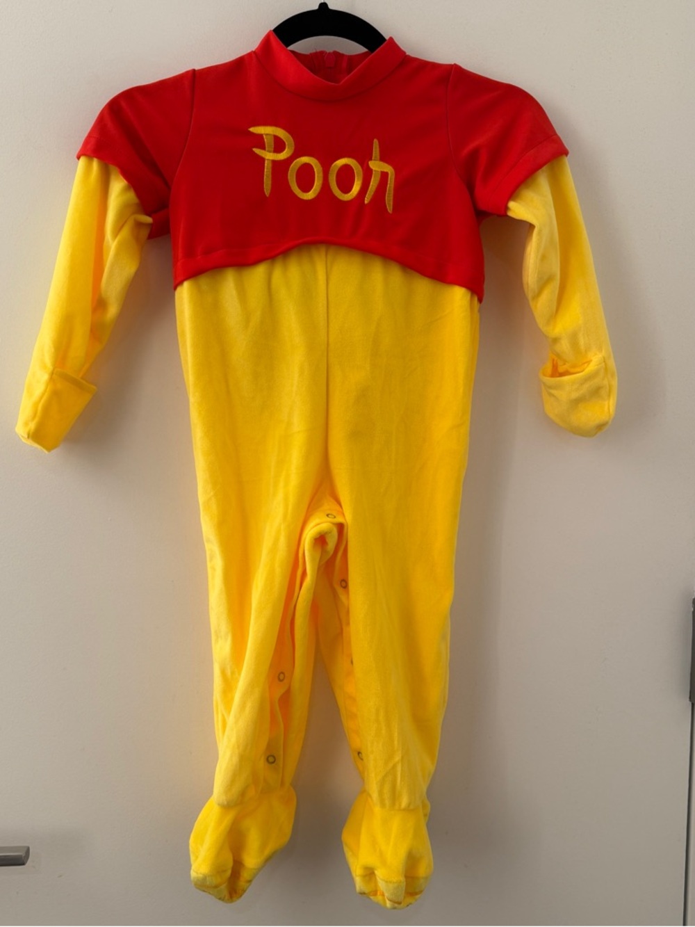 Disney Winnie-the-Pooh Onesie One-Piece Costume Toddler Baby Size 18-24M Bear